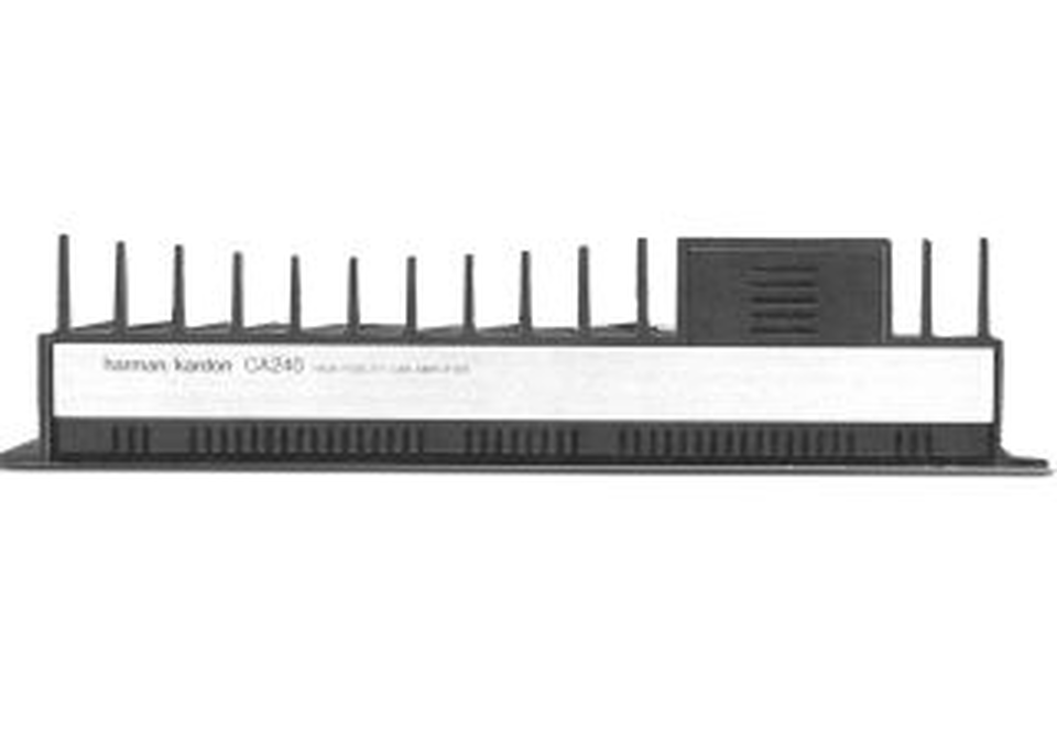 CA 240 - Black - 2-Channel Car Audio Amplifier (40 watts x 2) - Hero